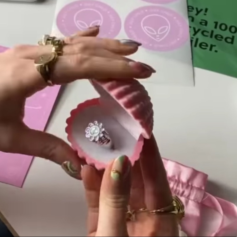 🐚 Velvet Jewelry Box - Picture 5 of 5